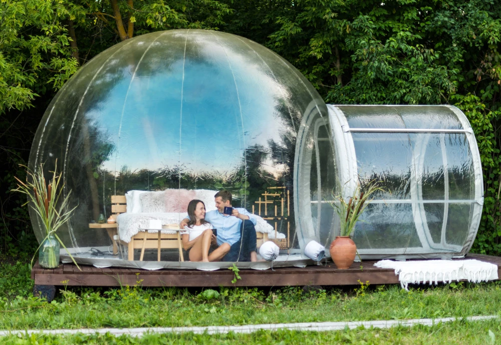 bubble tent dome outdoor